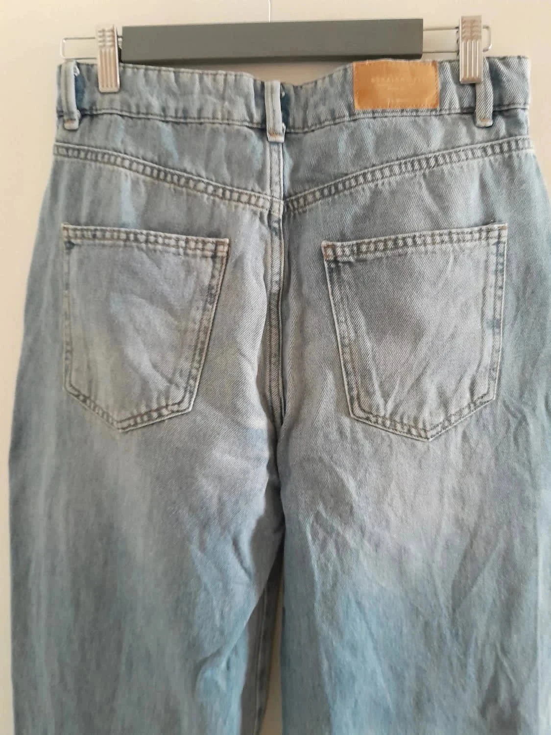 Scheurjeans, uitgesleten, Merk Stradivarius, maat 40 – photo 6